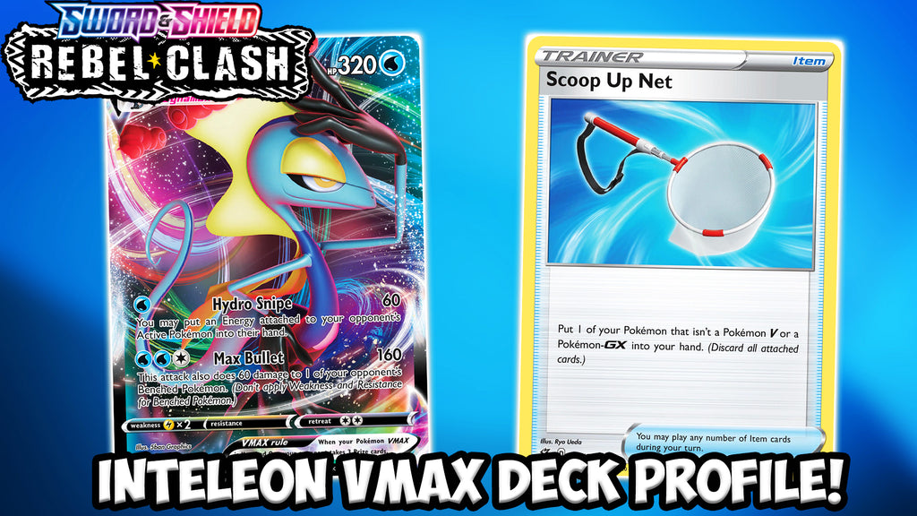 Inteleon VMAX- Energy Disruption & Sniping!  Card Cavern Trading Cards, LLC