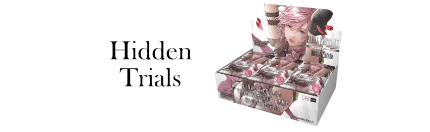 Hidden Trials - Final Fantasy TCG Singles & Sealed Card Cavern Trading Cards, LLC Hidden Trials - Final Fantasy TCG Singles & Sealed Card Cavern Trading Cards, LLC