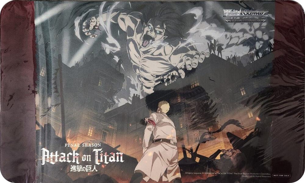 Weiss Schwarz: Attack on Titan: Final Season - Playmat - Card Cavern