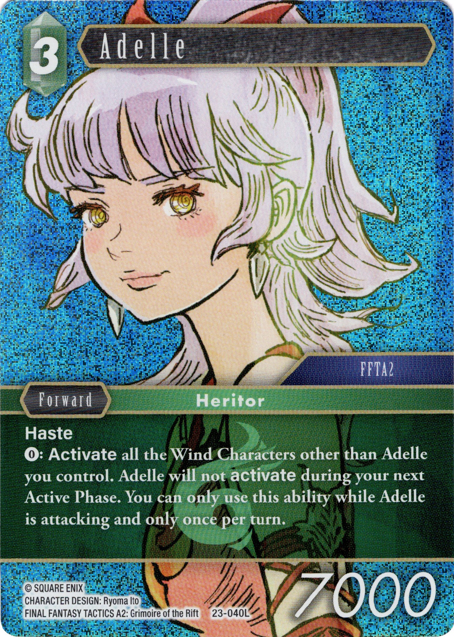 Adelle - 23-040L - Hidden Trials - Foil - Card Cavern