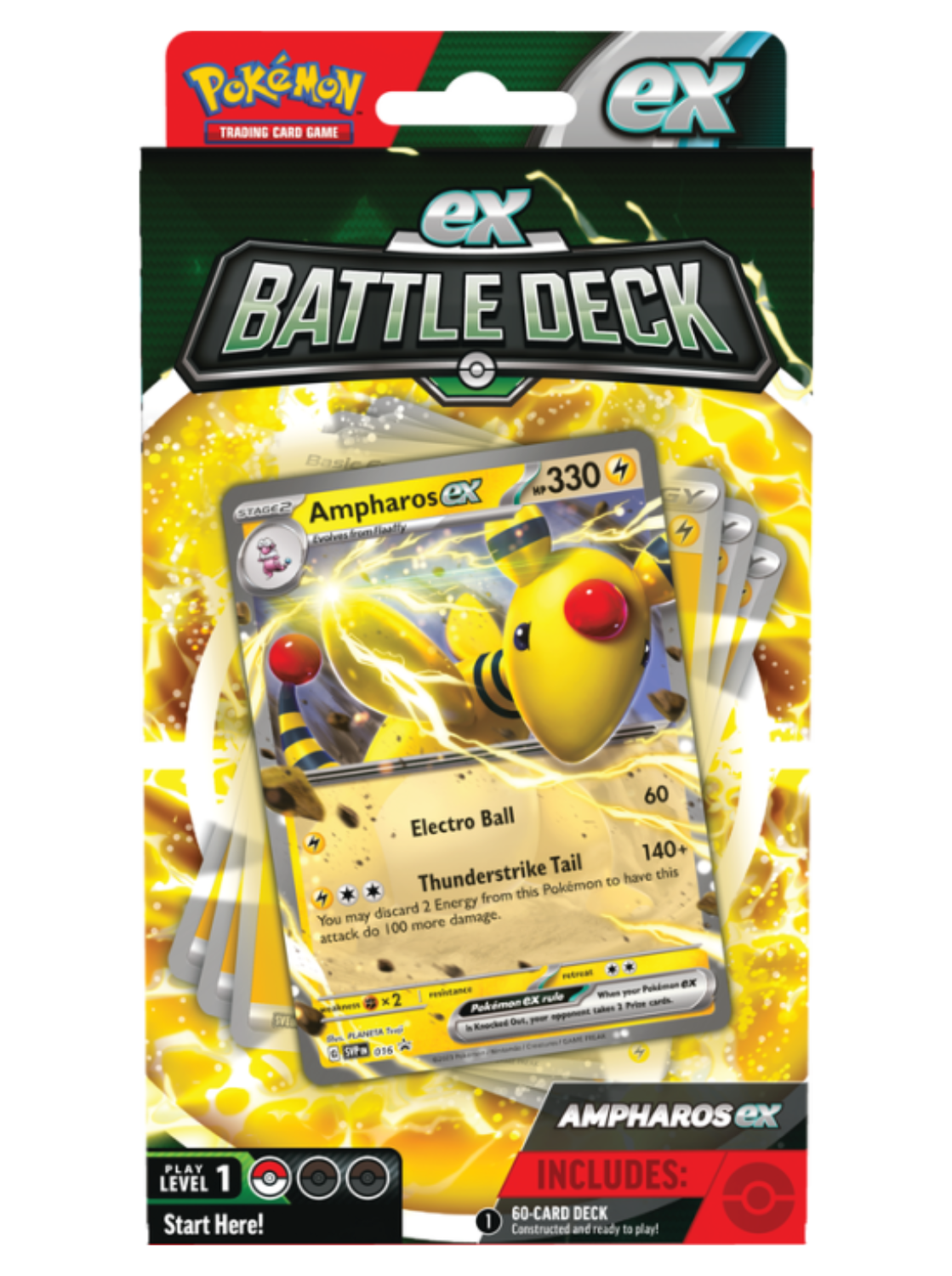 ex Battle Deck: Ampharos ex - Card Cavern