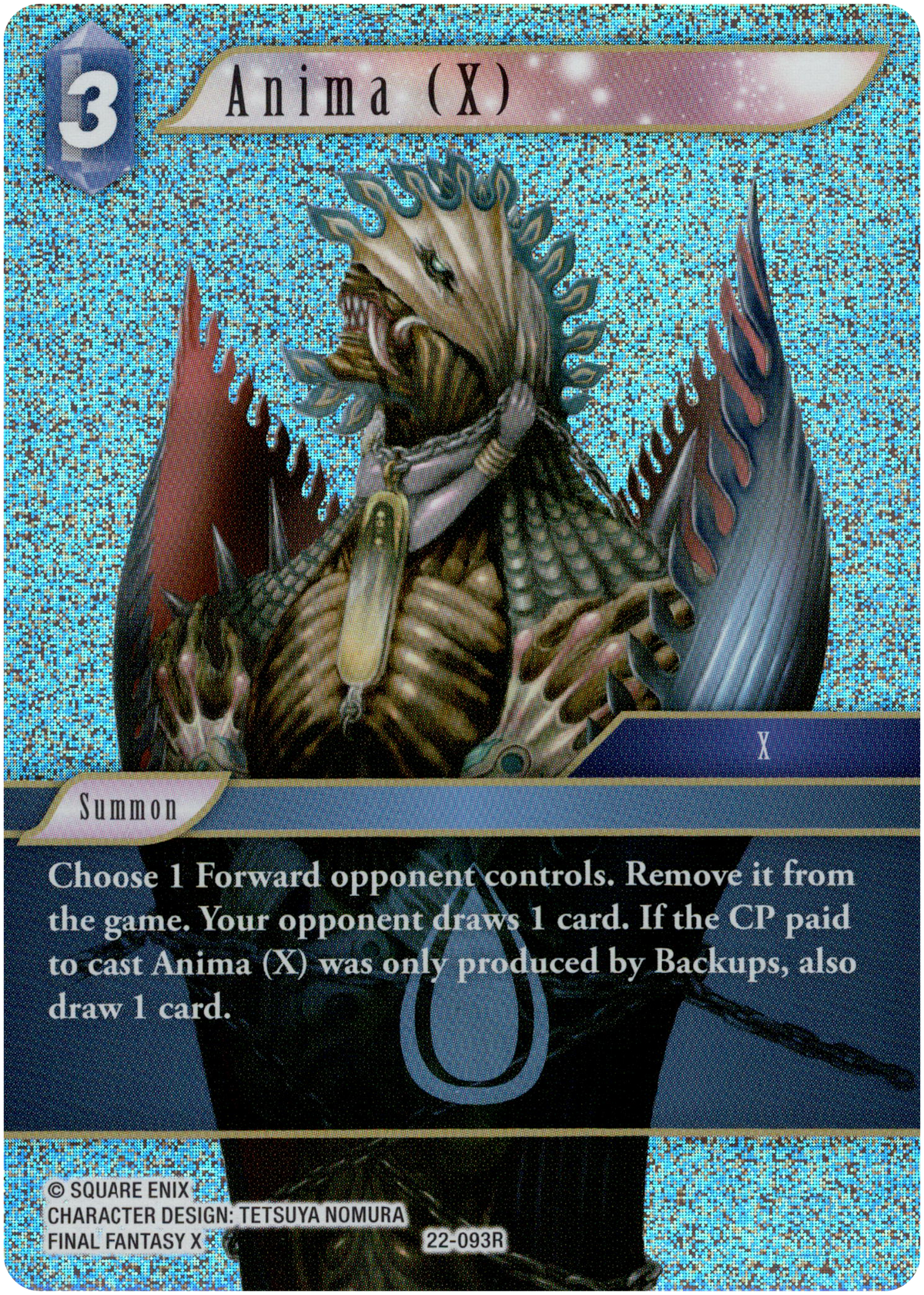Anima (X) - 22-093R - Hidden Hope - Foil - Card Cavern