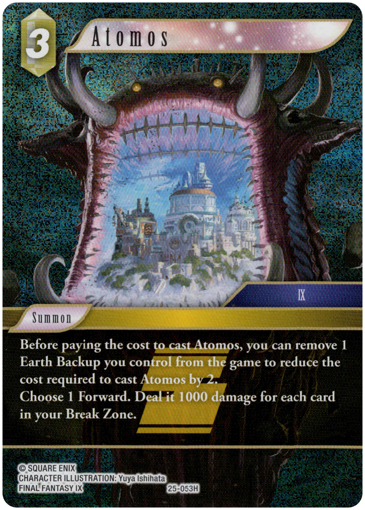 Atomos - 25-053H - Tears of the Planet - Foil - Card Cavern