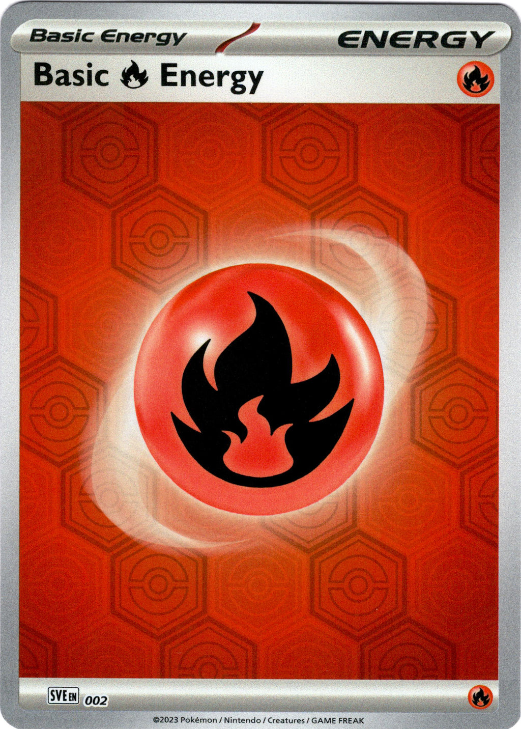 Basic Fire Energy - SVE002 - Shrouded Fable
