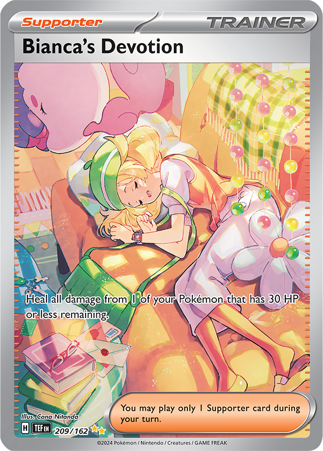 Bianca's Devotion - 209/162 - Temporal Forces - Holo - Card Cavern
