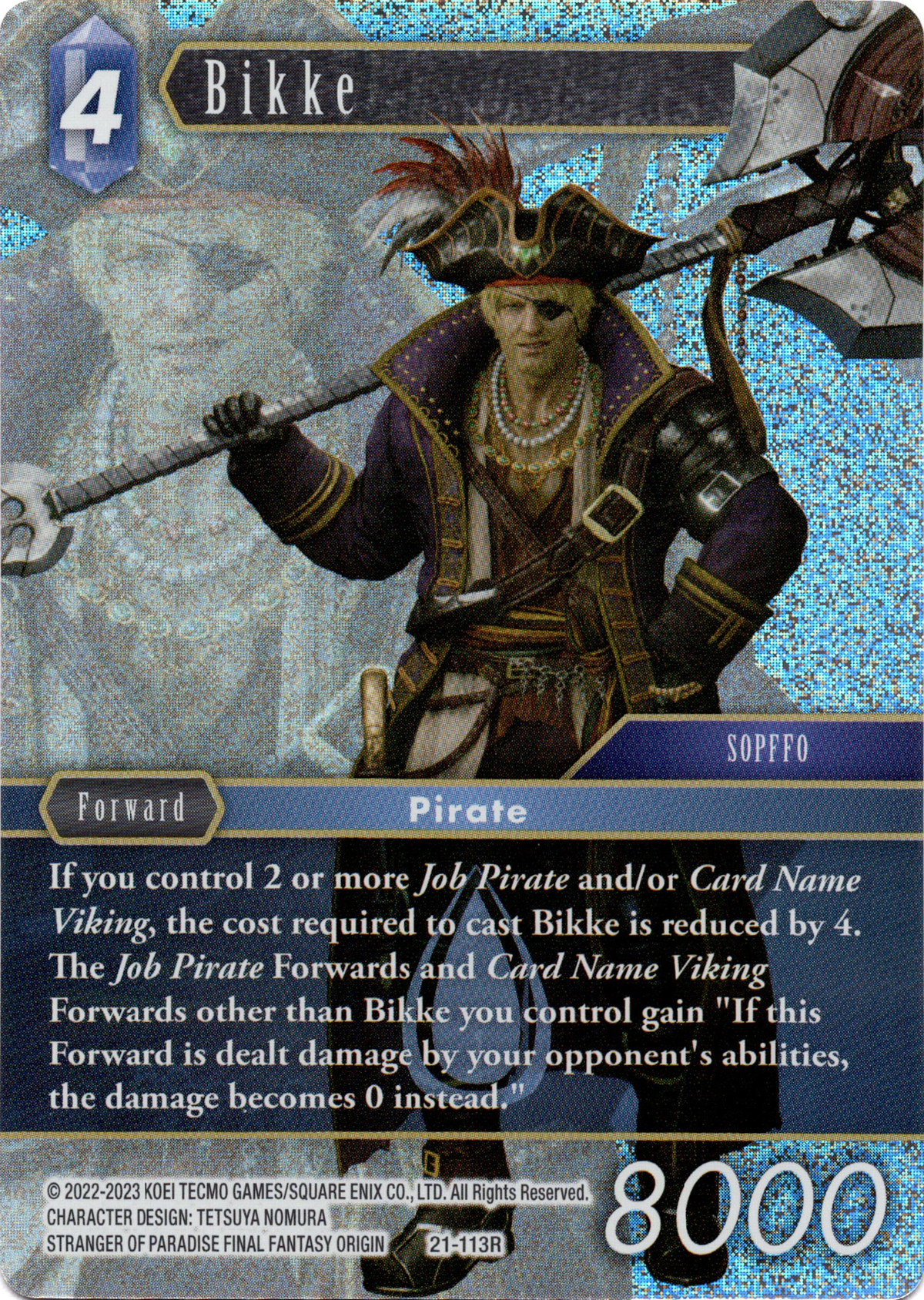 Bikke - 21-113R - Beyond Destiny - Foil - Card Cavern