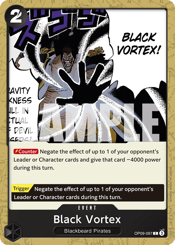 Black Vortex - OP09-097 C - Emperors in the New World – Card