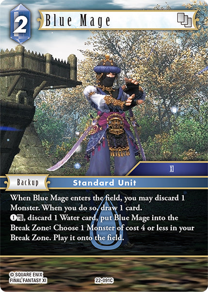 Blue Mage - 22-091C - Hidden Hope - Card Cavern