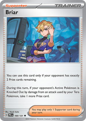 Briar - 100/131 - Prismatic Evolutions - Card Cavern