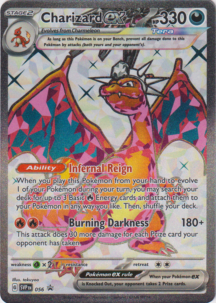 Charizard ex - SVP056 - Scarlet & Violet Promo - Card Cavern
