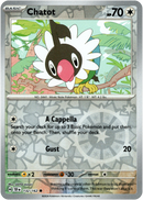 Chatot - 132/162 - Temporal Forces - Reverse Holo - Card Cavern