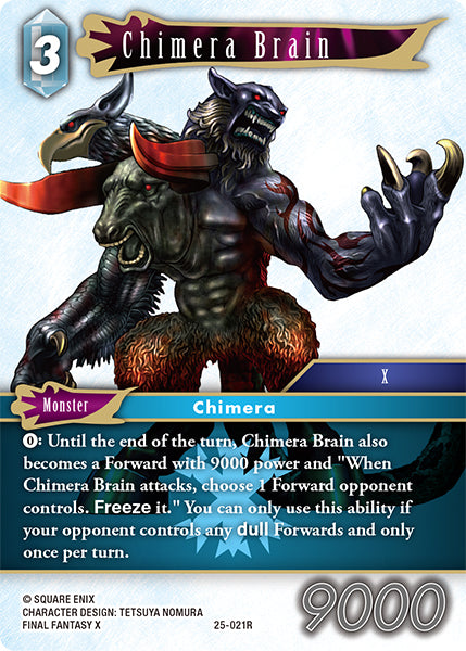 Chimera Brain - 25-021R - Tears of the Planet - Card Cavern