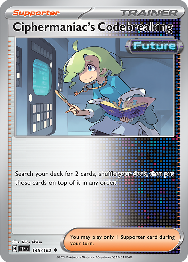 Ciphermaniac's Codebreaking - 145/162 - Temporal Forces – Card