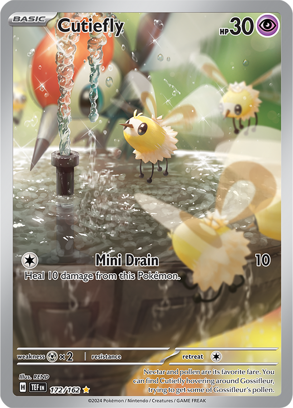 Cutiefly - 172/162 - Temporal Forces - Holo - Card Cavern