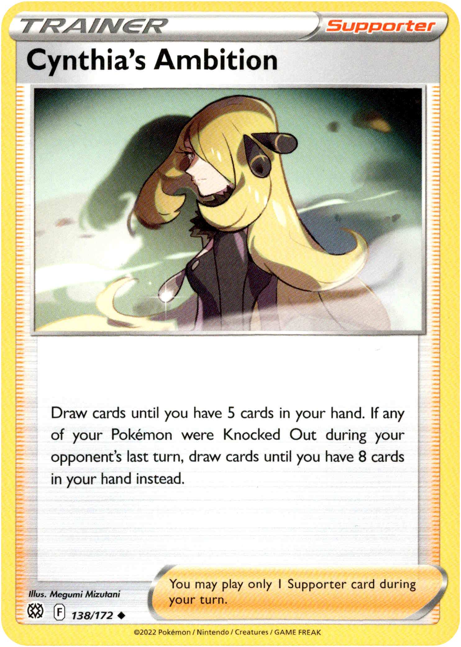 Cynthia's Ambition - 138/172 - Brilliant Stars - Card Cavern