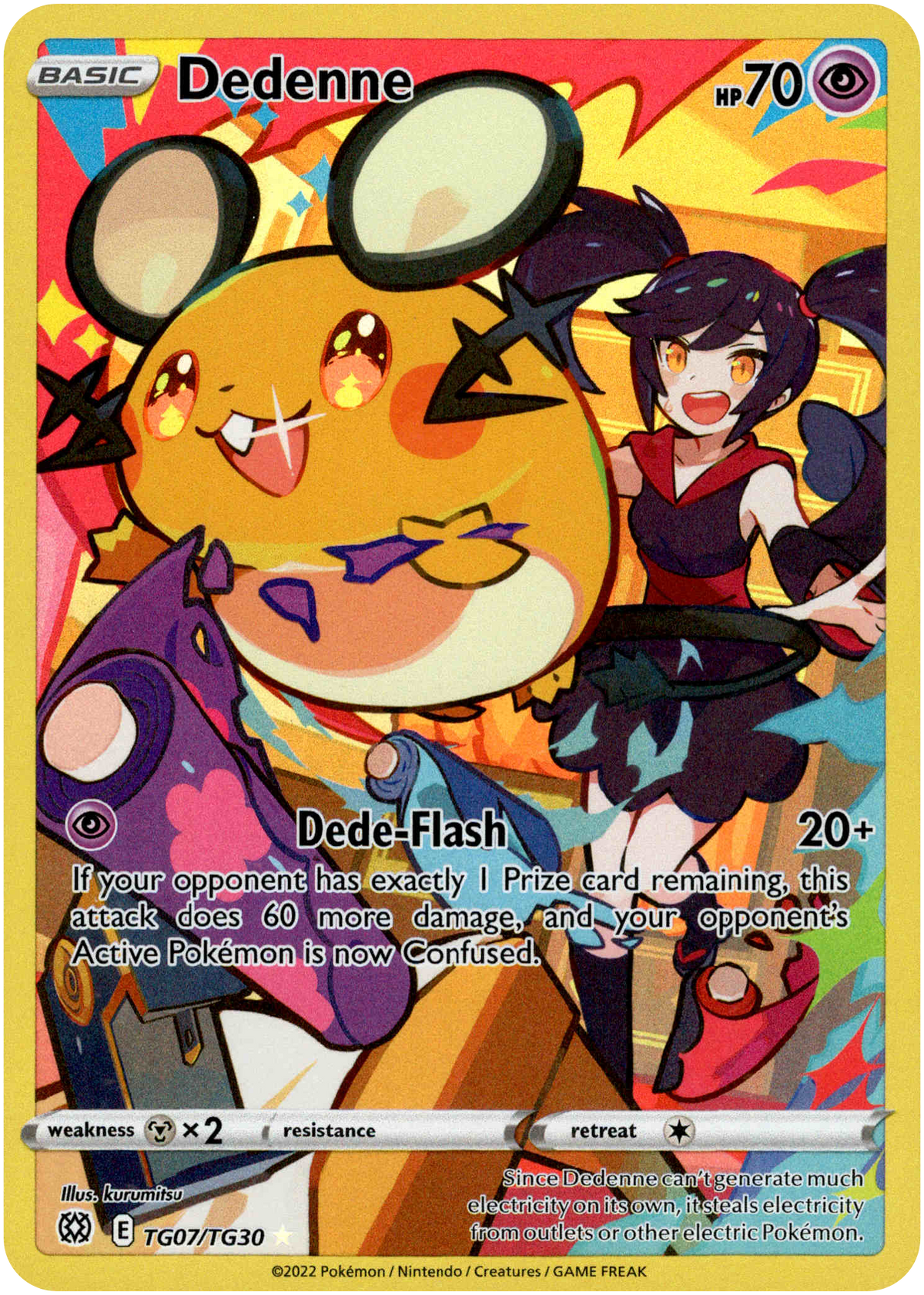 Dedenne - TG07/TG30 - Brilliant Stars - Card Cavern