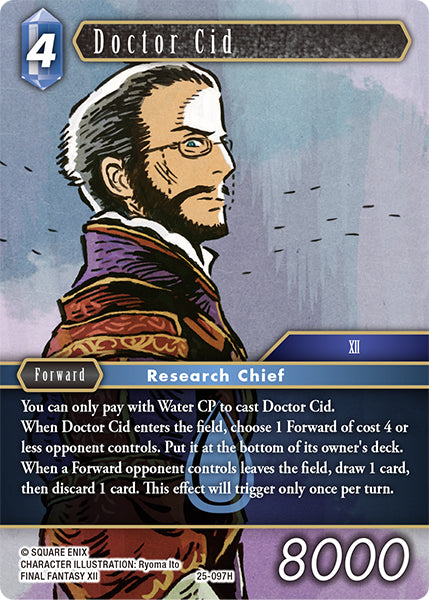 Doctor Cid - 25-097H - Tears of the Planet - Card Cavern