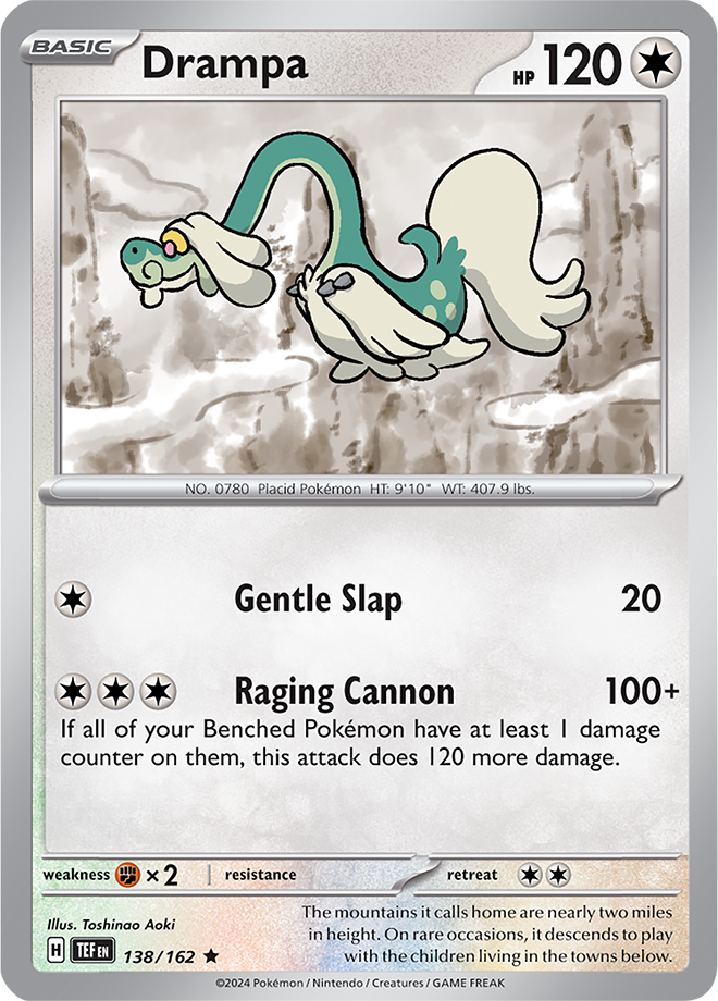 drampa holographic card Rare Reverse Holo The item available is listed in the Title Drampa V | Brilliant Stars