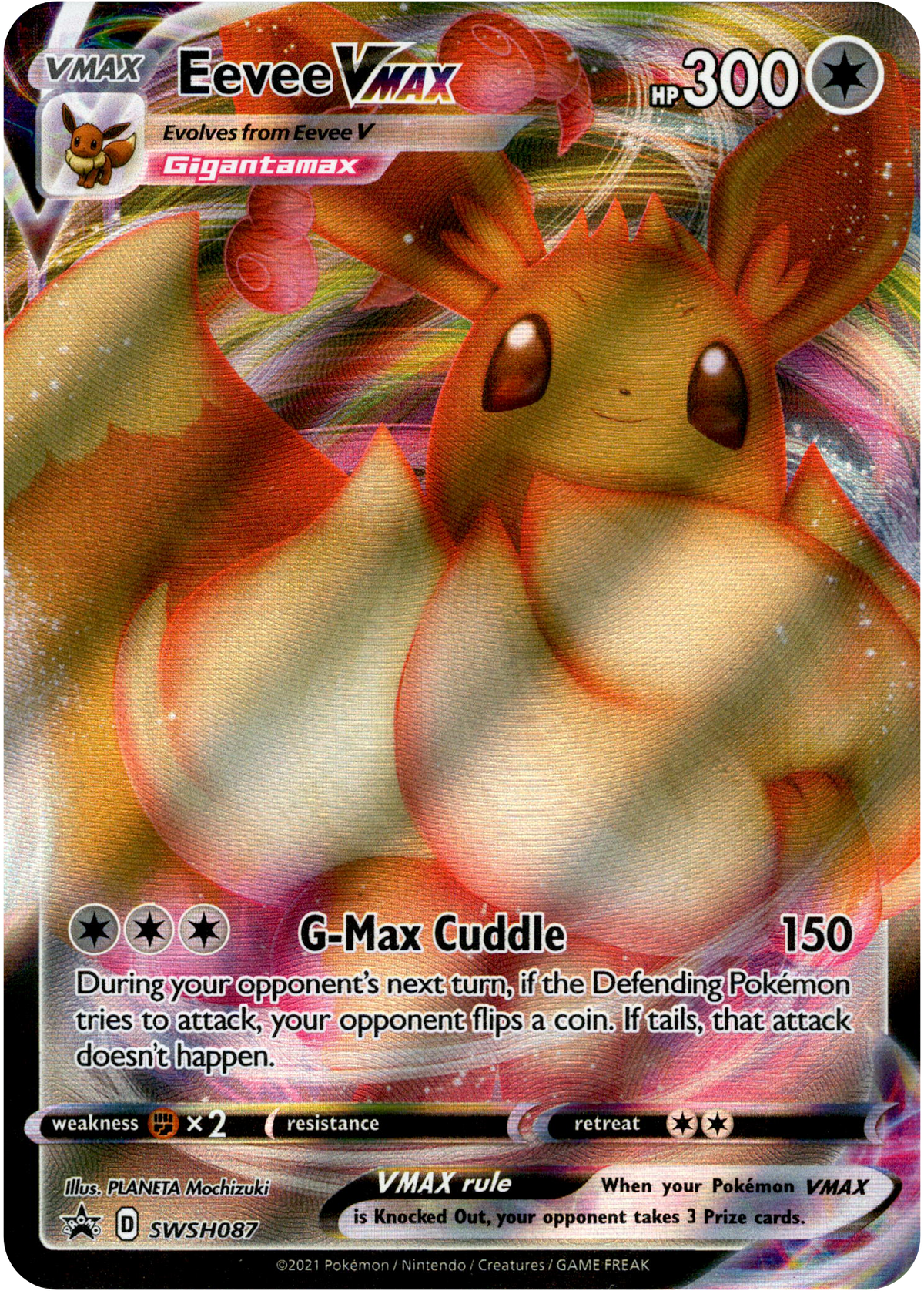 Eevee VMAX - SWSH087 - Sword & Shield Promo - Card Cavern