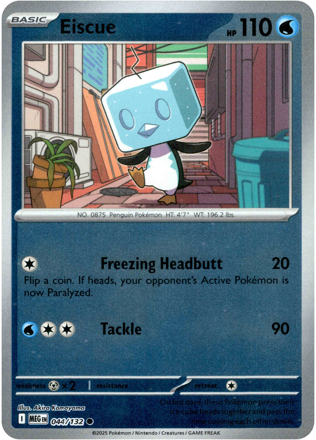 Eiscue - 044/132 - Mega Evolution