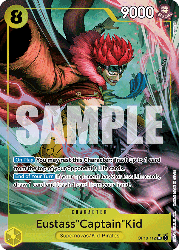 Eustass"Captain"Kid (Parallel) - OP10-112 SR - Royal Blood - Foil - Card Cavern