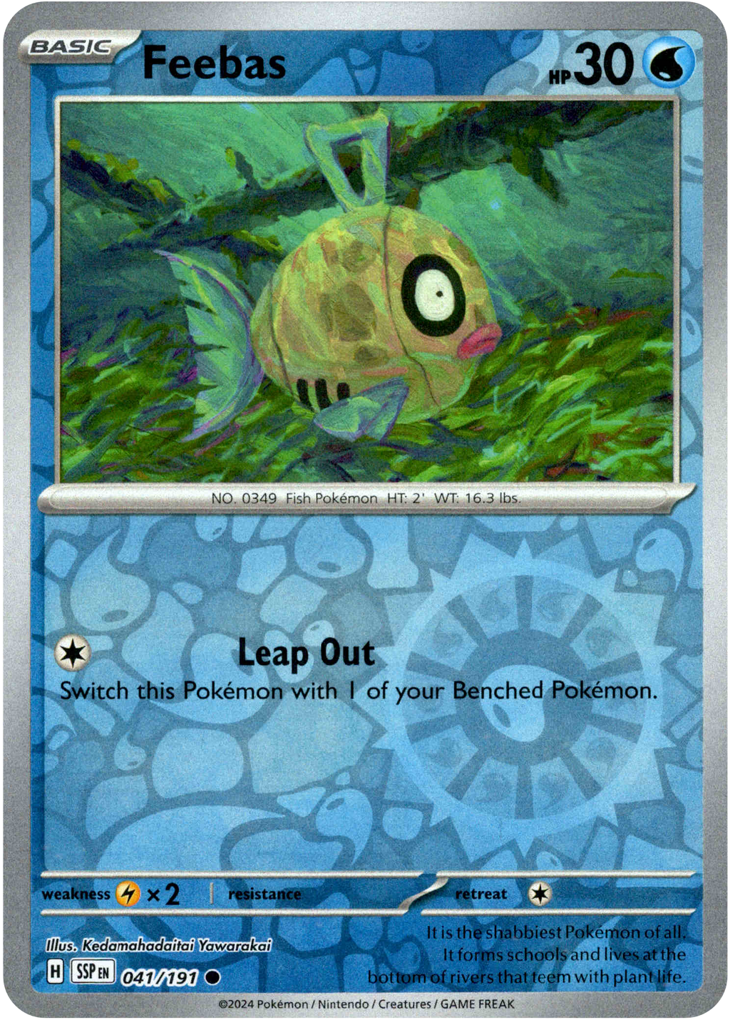 Feebas - 041/191 - Surging Sparks