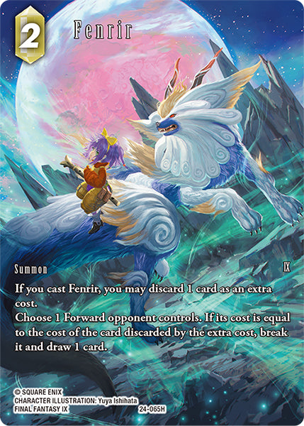 Fenrir Full Art - 24-065H - Hidden Legends - Foil Card Cavern Trading Cards, LLC Fenrir Full Art - 24-065H - Hidden Legends - Foil Card Cavern Trading Cards, LLC
