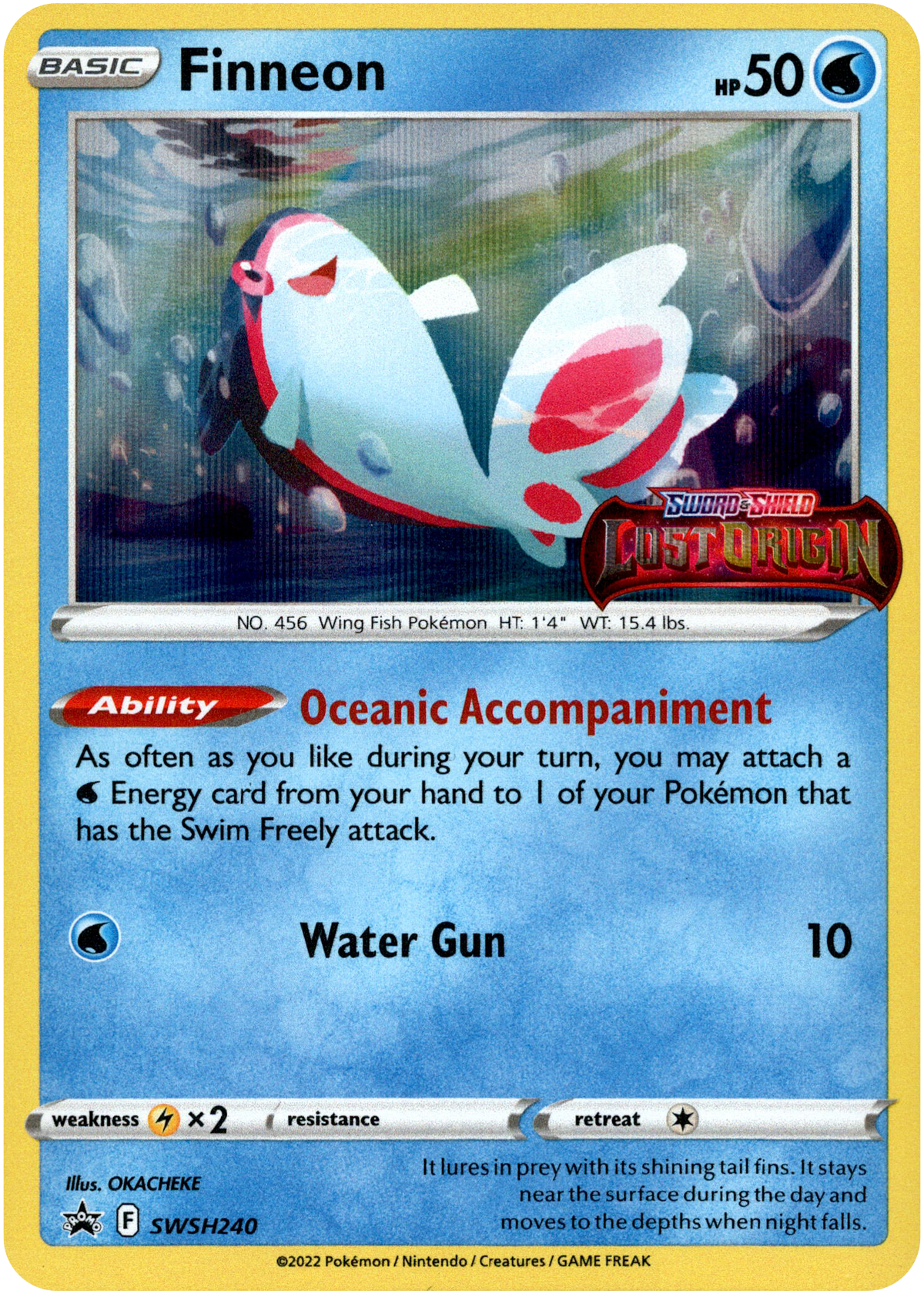 Finneon - SWSH240 - Sword & Shield Promo - Card Cavern
