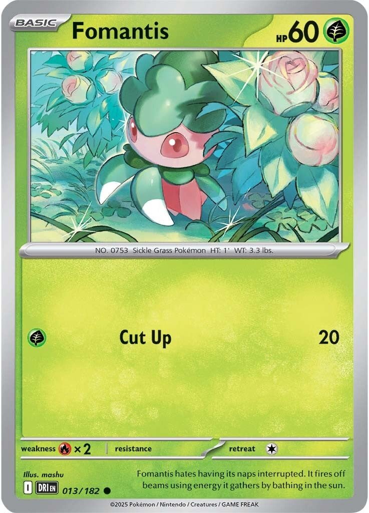 Fomantis - 013/182 - Destined Rivals - Card Cavern