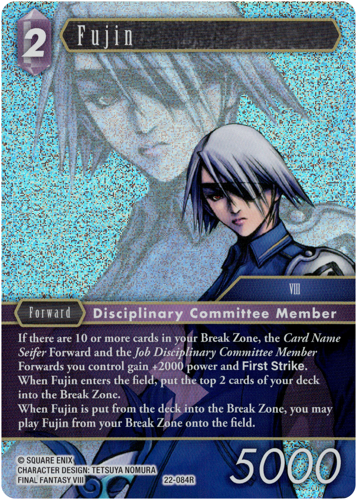 Fujin - 22-084R - Hidden Hope - Foil - Card Cavern