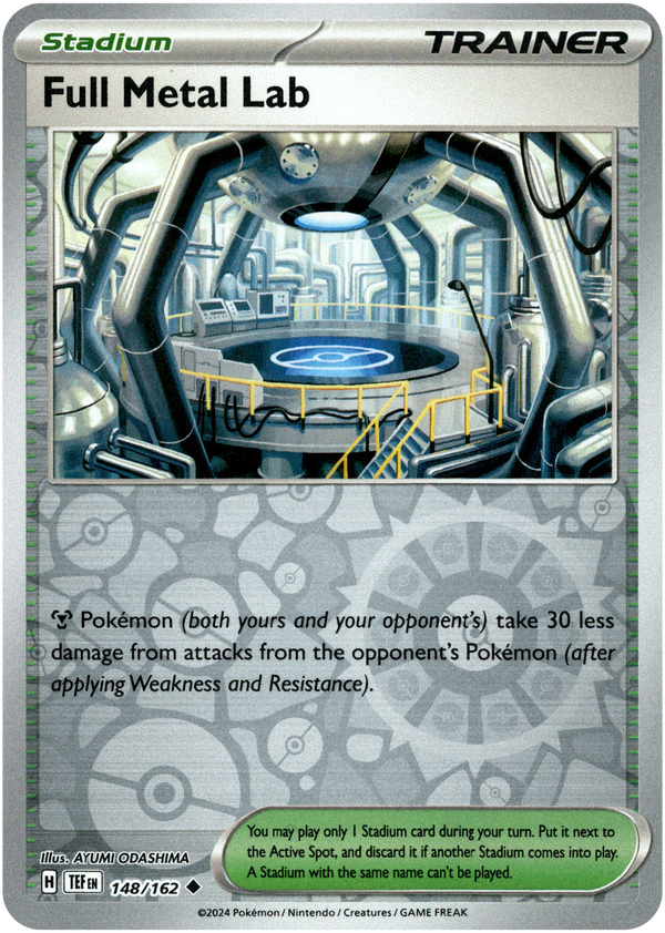 Full Metal Lab - 148/162 - Temporal Forces - Reverse Holo - Card Cavern