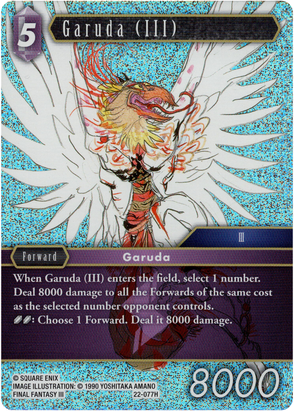 Garuda (III) - 22-077H - Hidden Hope - Foil - Card Cavern