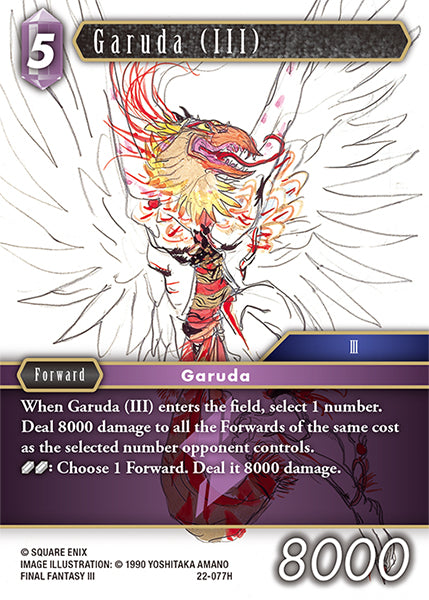 Garuda (III) - 22-077H - Hidden Hope - Card Cavern