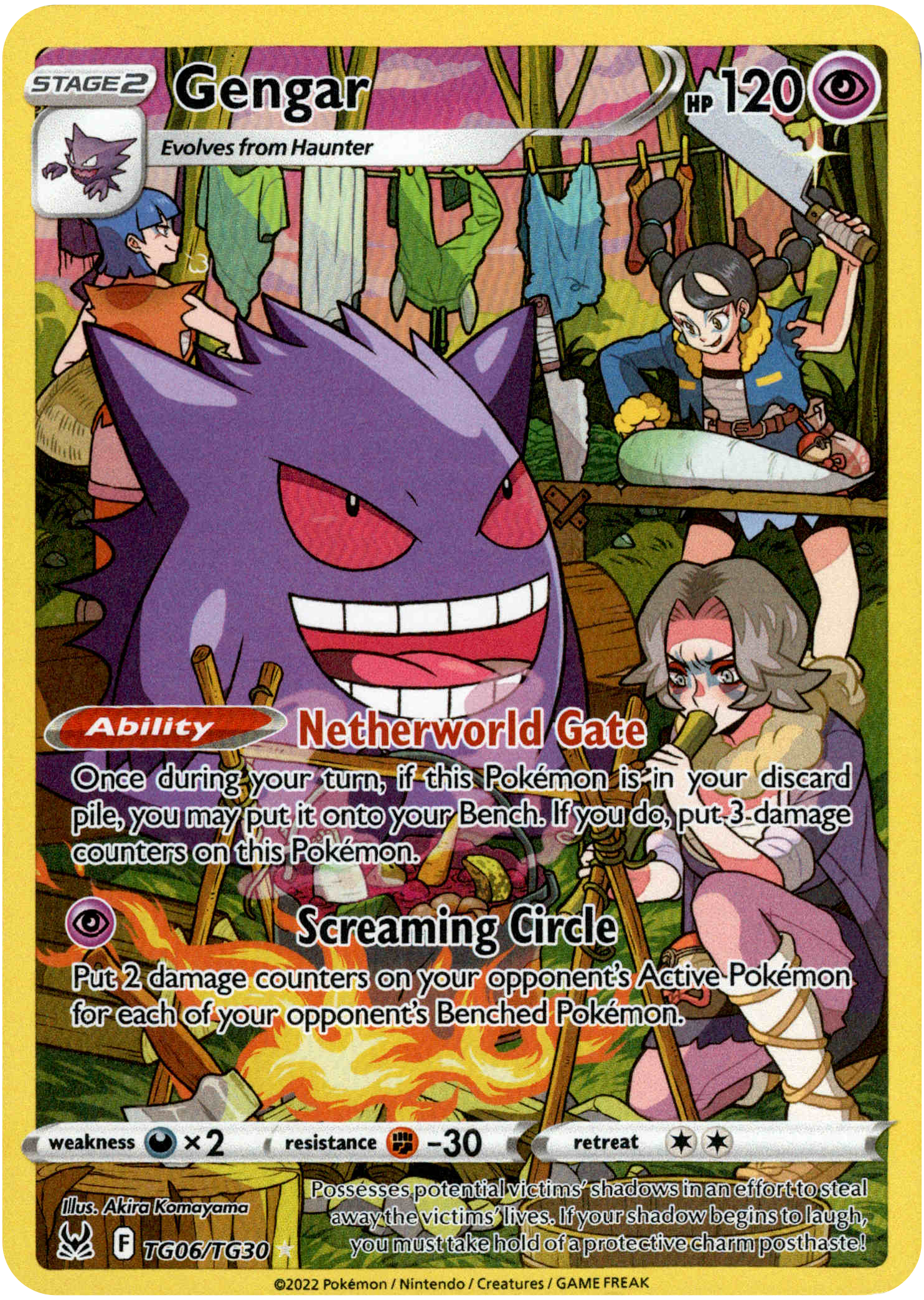 Gengar - TG06/TG30 - Lost Origin - Holo - Card Cavern