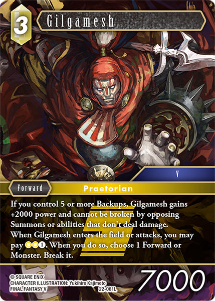 Gilgamesh - 22-061L - Hidden Hope - Card Cavern