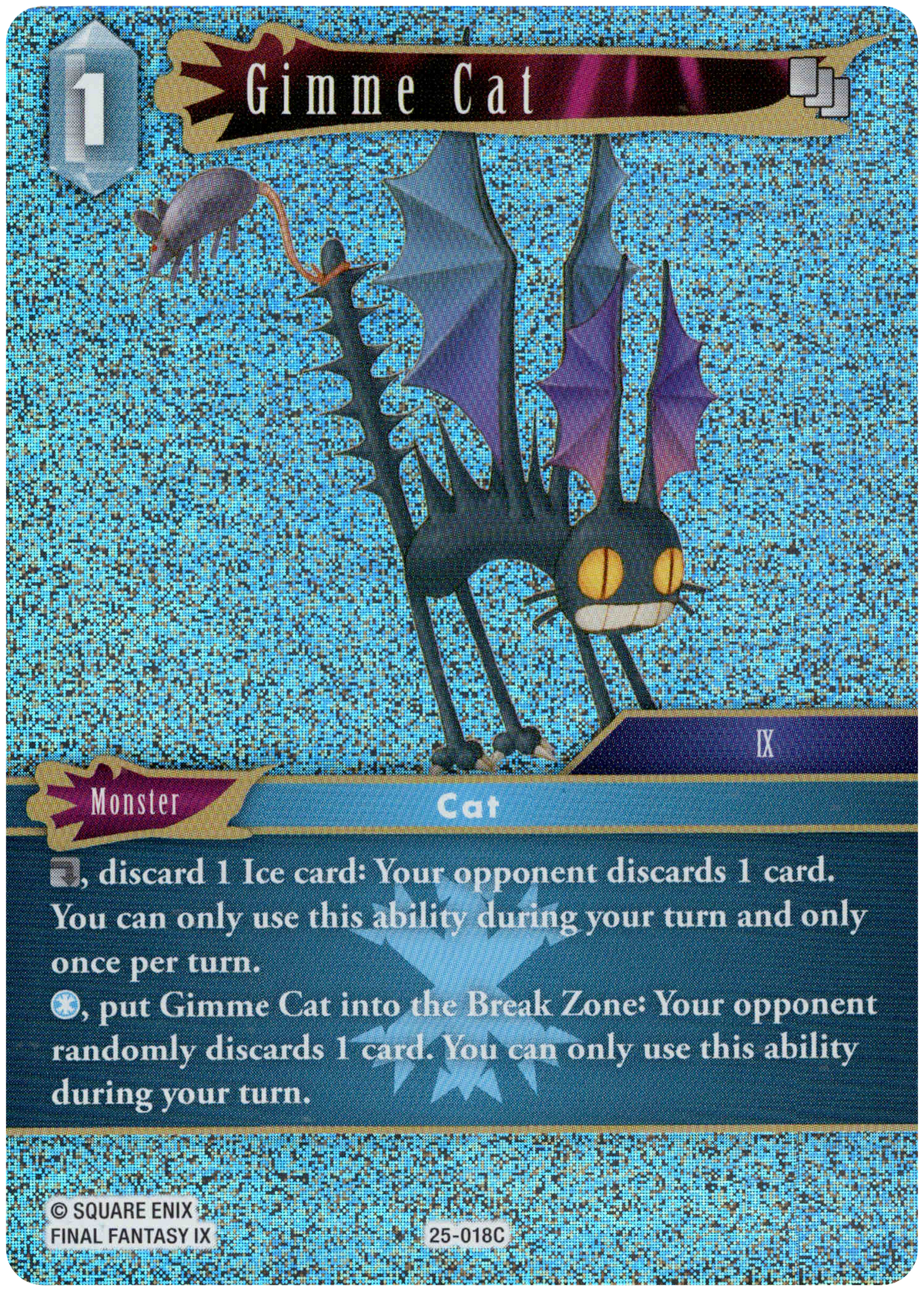 Gimme Cat - 25-018C - Tears of the Planet - Foil - Card Cavern