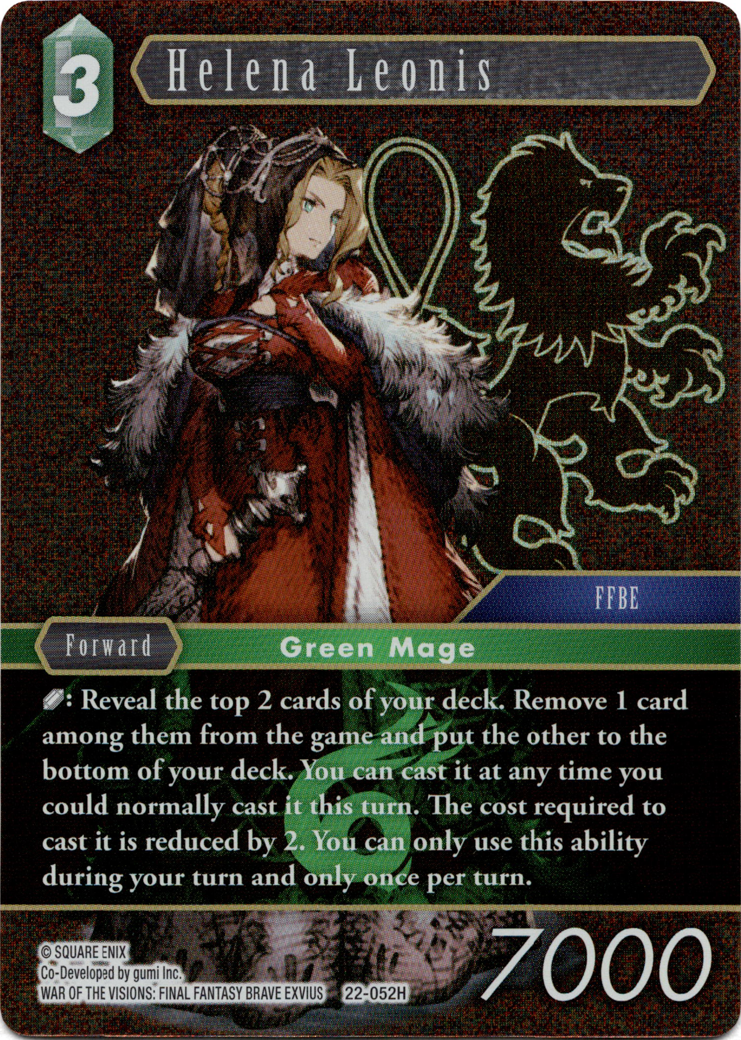 Helena Leonis - 22-052H - Hidden Hope - Foil - Card Cavern