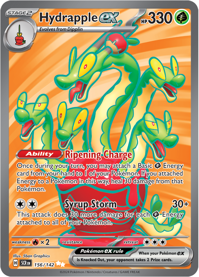 Hydrapple ex - 156/142 - Stellar Crown