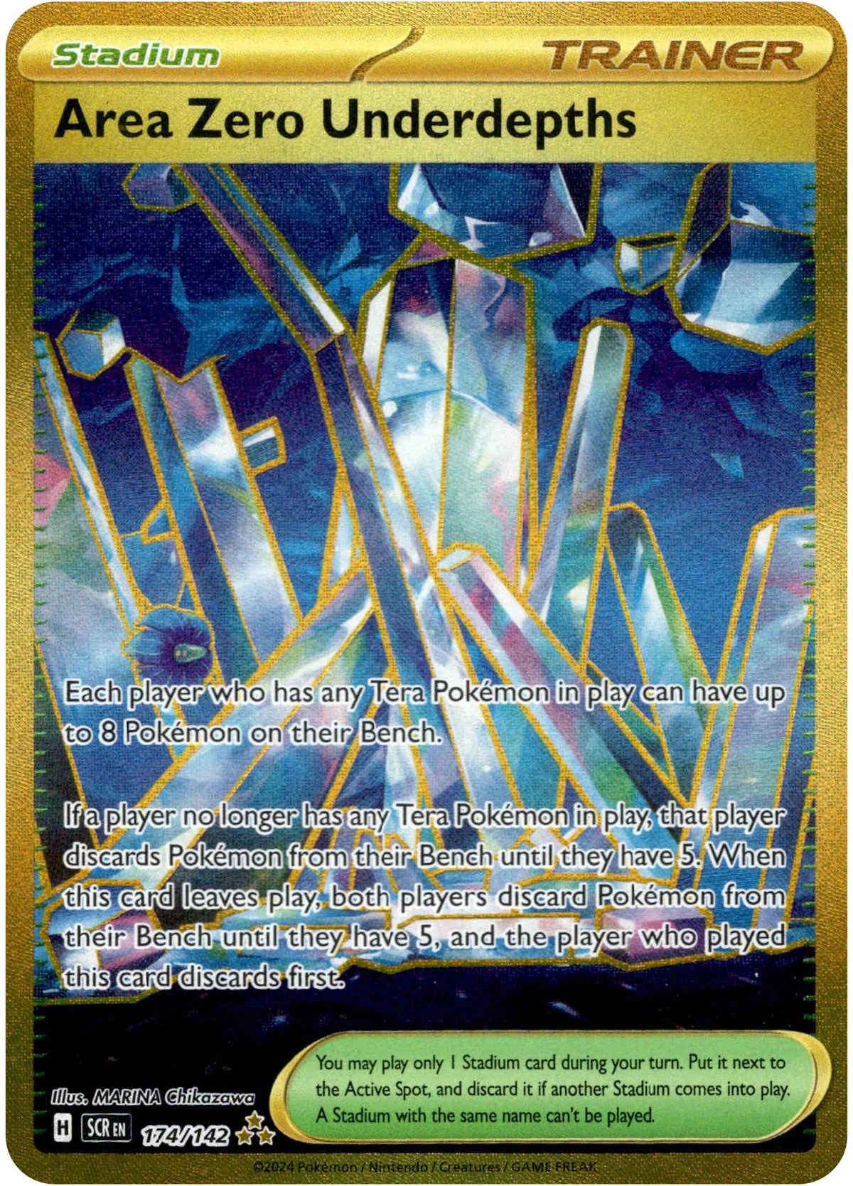 Area Zero Underdepths - 174/142 - Stellar Crown - Holo - Card Cavern
