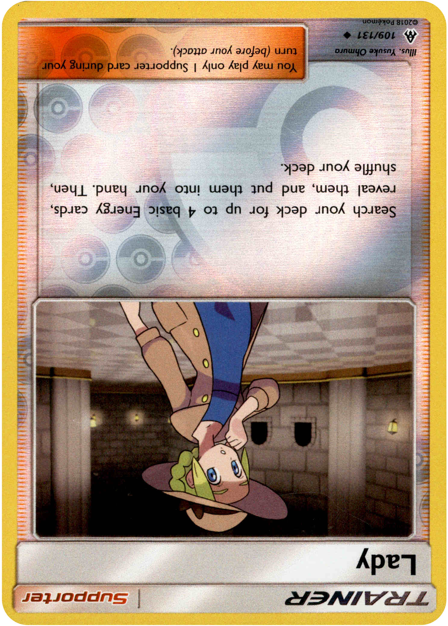 Lady - 109/131 - Forbidden Light - Reverse Holo - Card Cavern