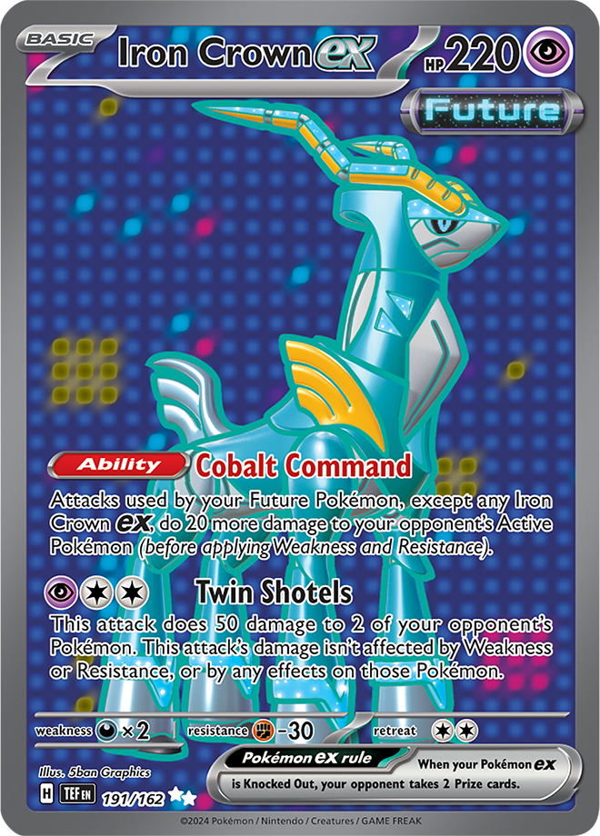 Iron Crown ex - 191/162 - Temporal Forces - Holo - Card Cavern
