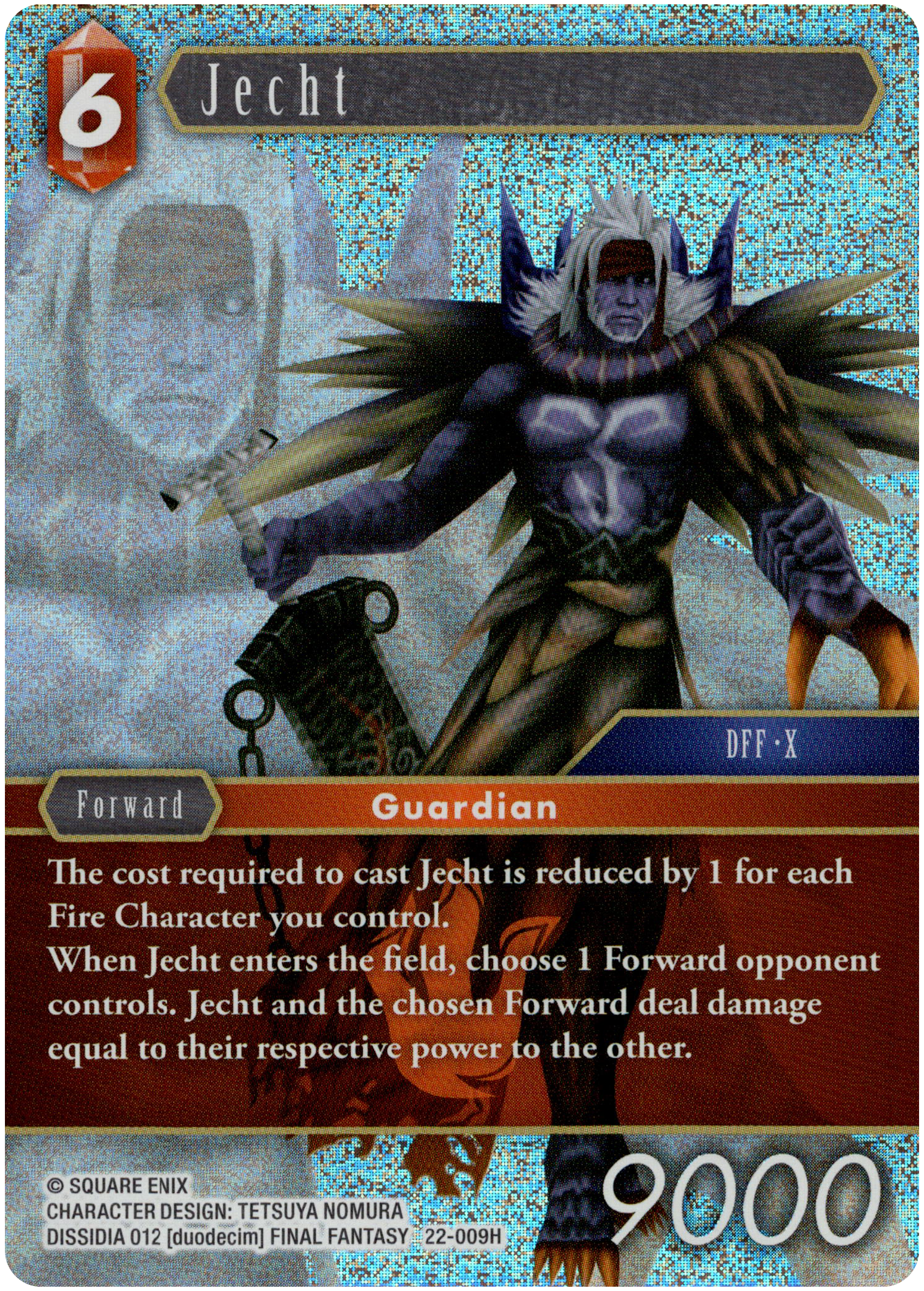 Jecht - 22-009H - Hidden Hope - Foil - Card Cavern