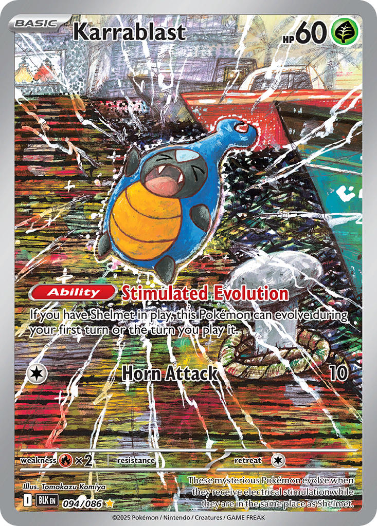 Karrablast - 094/086 - Black Bolt - Holo - Card Cavern