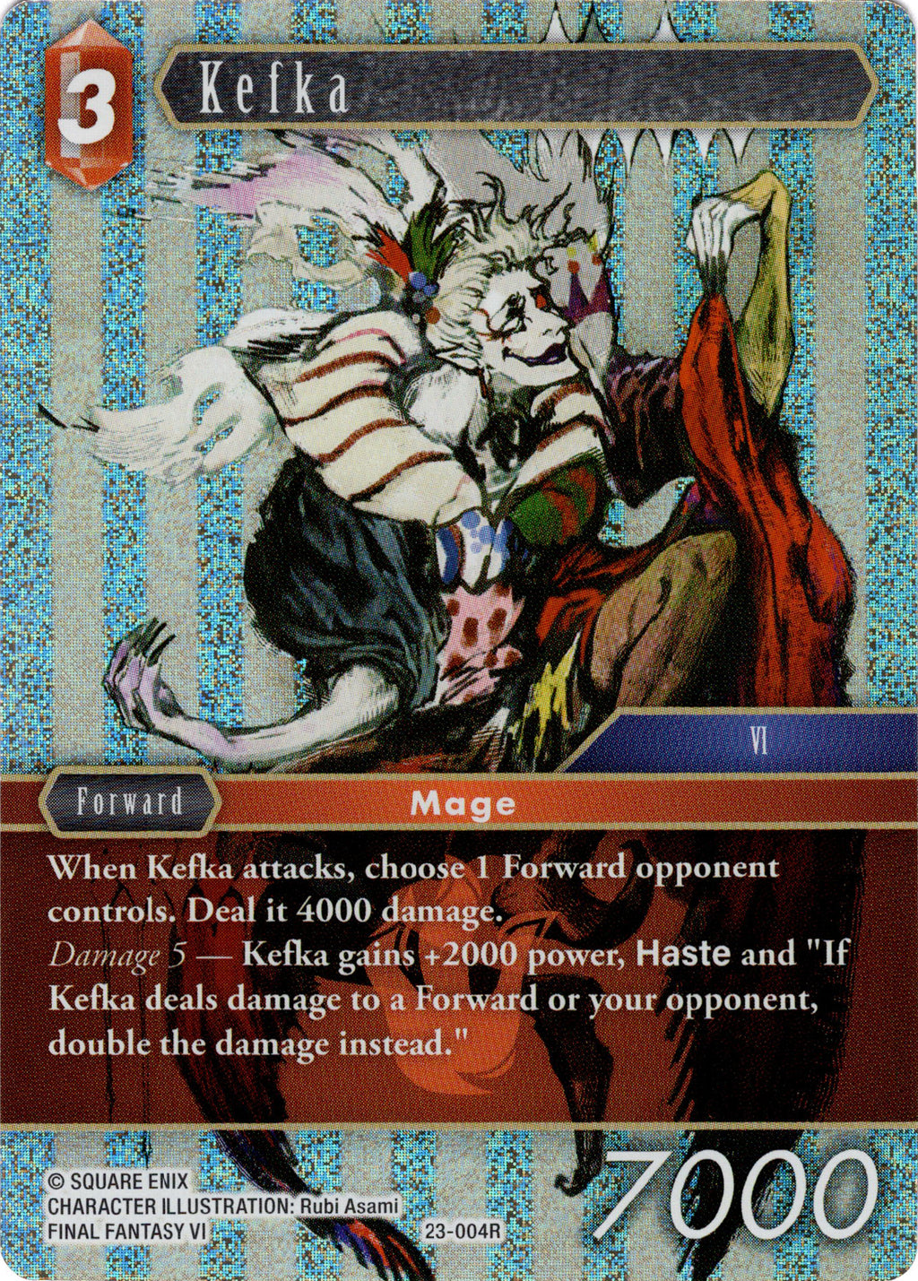 Kefka - 23-004R - Hidden Trials - Foil – Card Cavern Trading Cards
