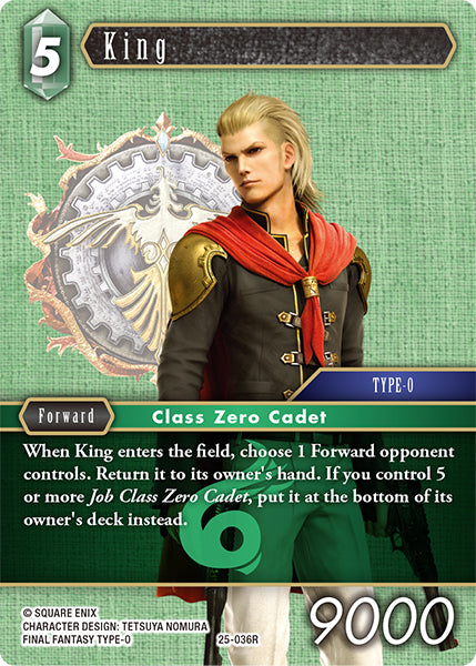 King - 25-036R - Tears of the Planet - Card Cavern