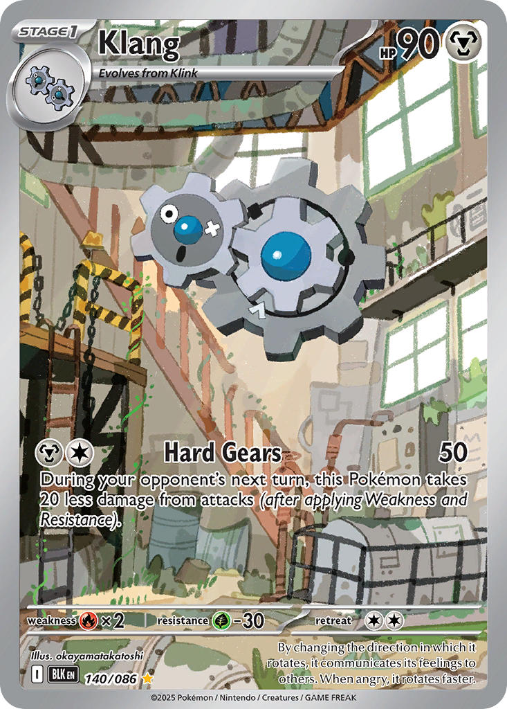 Klang - 140/086 - Black Bolt - Holo - Card Cavern