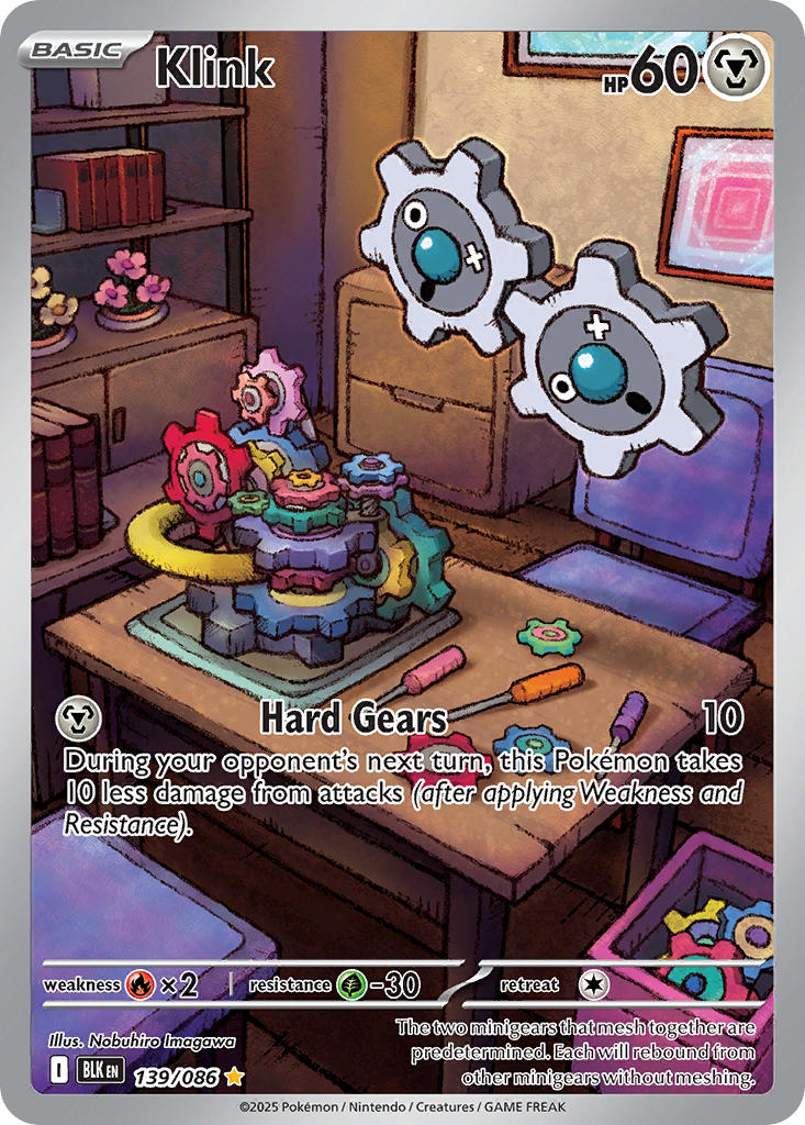 Klink - 139/086 - Black Bolt - Holo - Card Cavern