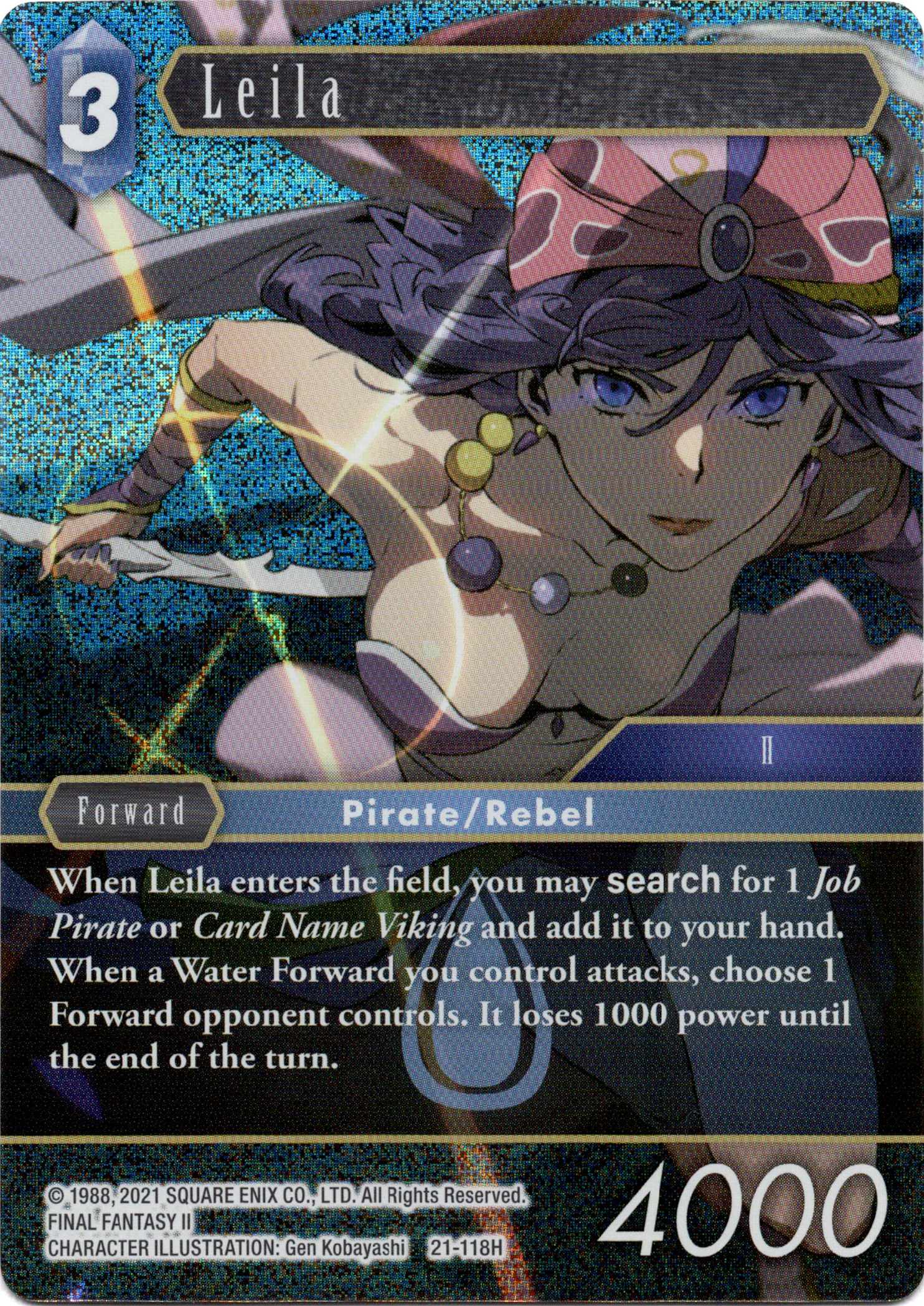 Leila - 21-118H - Beyond Destiny - Foil - Card Cavern
