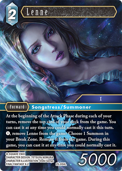 Lenne - 25-034L - Tears of the Planet - Card Cavern