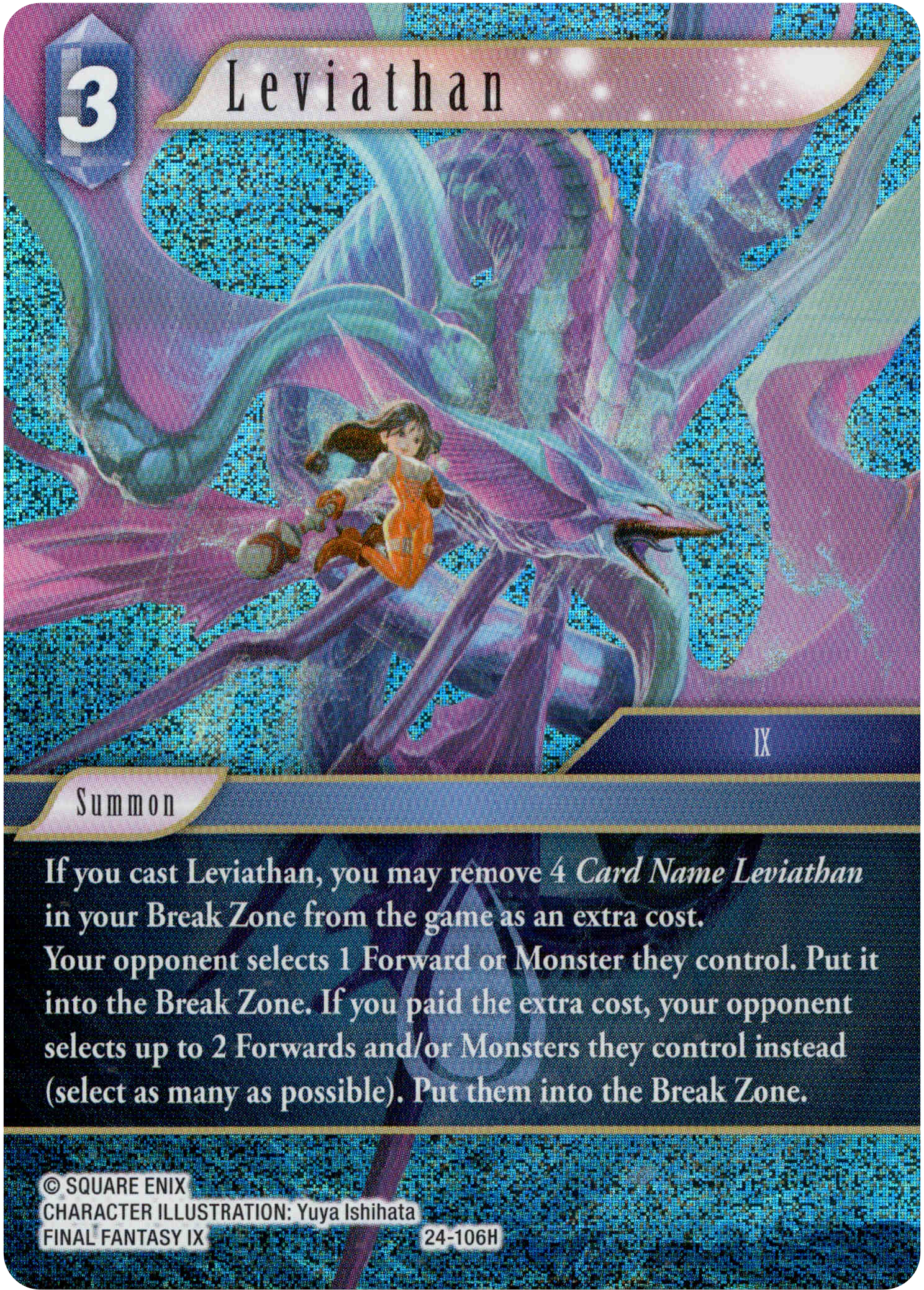 Leviathan - 24-106H - Hidden Legends - Foil - Card Cavern